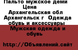 Пальто мужское деми › Цена ­ 500 - Архангельская обл., Архангельск г. Одежда, обувь и аксессуары » Мужская одежда и обувь   